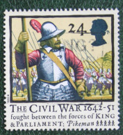 English Civil War Mi 1405 Yv 1624 SG 1620 1992 Used Gebruikt Oblitere ENGLAND GRANDE-BRETAGNE GB GREAT BRITAIN - Gebruikt