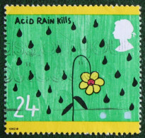 Acid Rains Kills Children Mi 1414 Yv 1633 SG 1629 1992 Used/gebruikt/oblitere ENGLAND GRANDE-BRETAGNE GB GREAT BRITAIN - Gebruikt