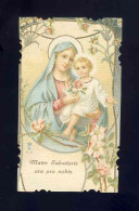 Image Pieuse: Mater Salvatoris Ora Pro Nobis (Lega Eucaristica Num. R-3) (Ref. 78060-00003-R) (5,5 X 9,2 Cms) - Images Religieuses