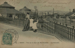 NANCY - Vue Sur La Gare Des Marchandises - Les Rotondes - Gares - Avec Trains