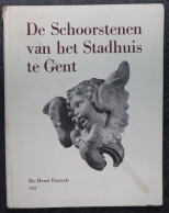 DE SCHOORSTENEN V/H STADHUIS TE GENT 1952 -  DEGELIJKE  STAAT -  63 BLZ    16 X 12 CM - Gent