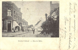 Cartolina Braine-l'Alleud Rue Du Môle 1900 Fotoincisione Emile Désirant - Braine-l'Alleud