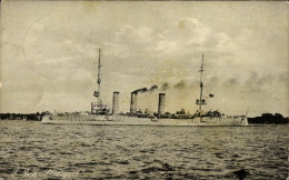 CPA Deutsches Kriegsschiff, SMS Stuttgart, Kleiner Kreuzer, Kaiserliche Marine - Sonstige & Ohne Zuordnung