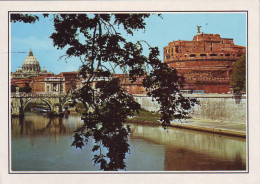 Roma - Ponte E Castel Sant'angelo - Viaggiata - Castel Sant'Angelo