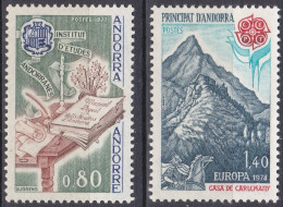 Andorre Français 1978 Europa NMH **  (A16) - Nuevos