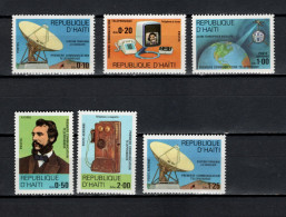 Haiti 1978 Space, Telephone Centenary Set Of 6 MNH - Amérique Du Nord