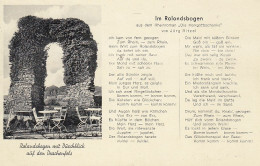 Rolandsbogen, Blick Auf Drachenfels, Liedtext Im Rolandsbogen Ngl #G6849 - Other & Unclassified