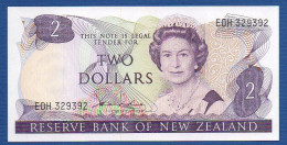 NEW ZEALAND  - P.170a – 2 Dollars ND (1981 - 1992) UNC, S/n EDH 329392 - Nuova Zelanda