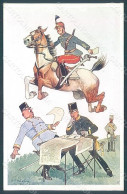 Artist Signed Schoenpflug F. Army Soldier Horse B.K.W.I. 469-1 Postcard HR2472 - Autres & Non Classés