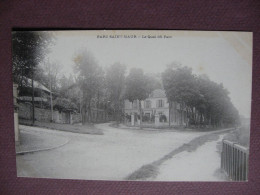 CPA 94 PARC SAINT MAUR Le Quai Du Parc CAFE RESTAURANT L'HERMITAGE ( à Gauche Carte Précurseur ( Avant 1905 ) ) - Saint Maur Des Fosses