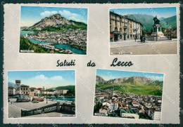 Lecco Città Saluti Da Foto FG Cartolina ZKM9266 - Lecco