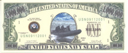 NOVELTY MONEY - THE UNITED STATES NAVY SEALs - Andere & Zonder Classificatie