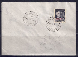 Italien / Triest Zone A - 1950 - Domenico Cimarosa, Nr. 99 Auf FDC-Brief - Marcophilie