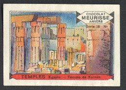 Meurisse - Ca 1930 - 18 - Temples, Tempels - 1 - Egypte, Egypt, Kernak - Other & Unclassified