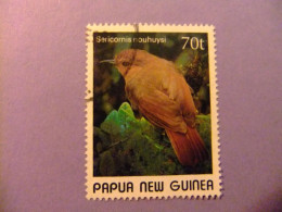 52 PAPUA NEW GUINEA / NUEVA GUINEA 1989 / FAUNA PAJARO / YVERT 595 FU - Papua-Neuguinea