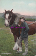 Farming Postcard - The Ploughman DZ157 - Paesani