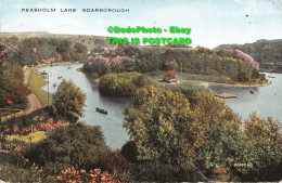 R437194 Peasholm Lake Scarborough. Valentine. Valesque. Series. 1930 - Wereld