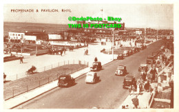 R437209 Rhyl. Promenade And Pavilion. D. E. And S. Postcard - Wereld