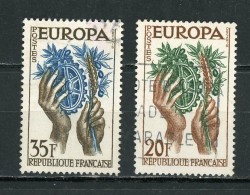 FRANCE - EUROPA - N° Yvert 1122/1123 Obli. - Usati