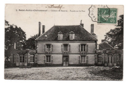 89 ST SAINT AUBIN CHATEAUNEUF - Château De Beaurin - Façade Sur Le Parc - Edit Ribierre 1914 - Château Neuf - Autres & Non Classés