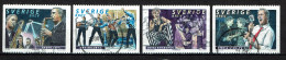 Sweden 1999 - Yv 2125/28 - Music Artists, Muziek, Groupes De Musique De Danse - Used - Used Stamps