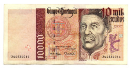 Billet De 10000 Escudos Note - Mai 1996 - TB - Portogallo