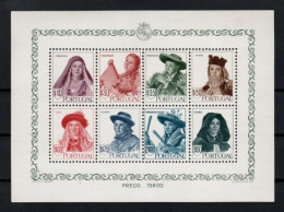 1947, PORTUGAL   Bl. 13 ** Block Volkstrachten, Einwandfrei Postfrisch, 350,-€ - Unused Stamps