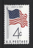 USA 1960 Flag   Y.T. 688 (0) - Used Stamps