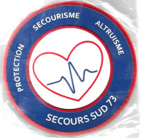 Ecusson PVC SAPEURS POMPIERS SECOURS SUD 73 BLEU - Feuerwehr