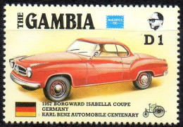 GAMBIA 1986 - 1v - MNH - Germany - Borgward Automobiles - Cars - Autos - Voitures - Auto - Coches - автомобилей - 汽车 - - Cars