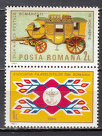 Romania 1984 - Day Of The Stamp, Mi-Nr. 4102Zf., MNH** - Ungebraucht