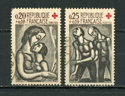 FRANCE - CROIX ROUGE - N° Yvert 1323/4 Obli. - Used Stamps