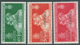 1930 CIRENAICA NOZZE 3 VALORI MNH ** - P41-3 - Cirenaica