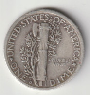 U.S.A. 1940: Dime, Silver, KM 140 - 1916-1945: Mercury