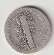 U.S.A. 1926: Dime, Silver, KM 140 - 1916-1945: Mercury (kwik)