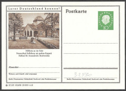 Germania/Germany/Allemagne: Intero, Stationery, Entier, Località Termale, Spa Resort, Station Thermale - Kuurwezen