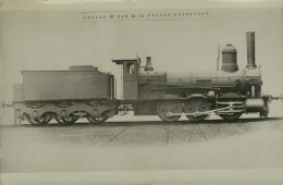 Reproduction "La Vie Du Rail" - Machine 030 N° 63 "Perval", Borsig 1868 - Trains