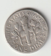 U.S.A. 1962: Dime, Silver, KM 195 - 1946-...: Roosevelt