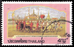 Thailand Stamp 1992 Centenary Of The Ministry Of Agriculture And Cooperatives 4 Baht - Used - Thaïlande