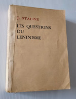 STALINE Les Questions Du Léninisme 1re édition - History