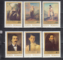 Romania 1979 - Paintings Of Tattarescu, Mi-nr. 3595/600, MNH** - Unused Stamps