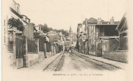 CPA  Bougival Rue De Versailles - Bougival