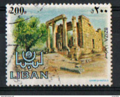 Lebanon   - 1984 - Monuments -  Bziza   - USED. ( D ) Condition As Per Scan. ( OL 23/02/2020 ) - Lebanon