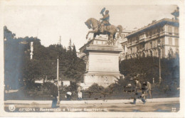 GENOVA - MONUMENTO A VITTORIO EMANUELE - F.P. - Genova (Genoa)