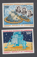 Cameroun - Timbres Neufs** Sans Charnières - PA N°146 Et 147 - Non Dentelés - Apollo XI - 1969 - Cameroun (1960-...)