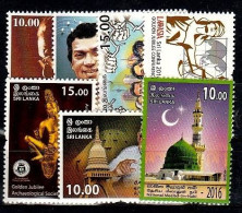 (1073-1119) Sri Lanka  Los 2016-6 ** / Mnh  Michel Ex 2059-2133 - Sri Lanka (Ceylan) (1948-...)