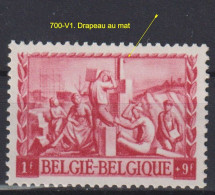 Belgique: COB N° 700-V1 Neuf, **, Sans Charnière. TB !!! - 1931-1960