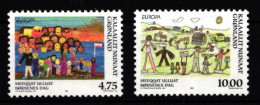 Grönland 323-324 Postfrisch #HV249 - Altri & Non Classificati