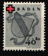 Fr. Zone Baden 45A Postfrisch #HZ021 - Baden