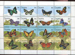 Guyane ** N° 2210 à 2225 - Papillons - Guyane (1966-...)